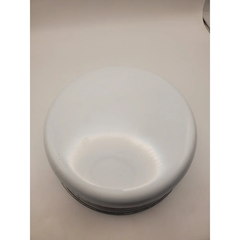 Vintage Imperial Garden Enamelware Floral Mixing Bowl - 6.75
